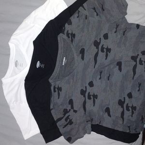 Old Navy men's Soft-Washed V-neck Shirts Small - 3 total